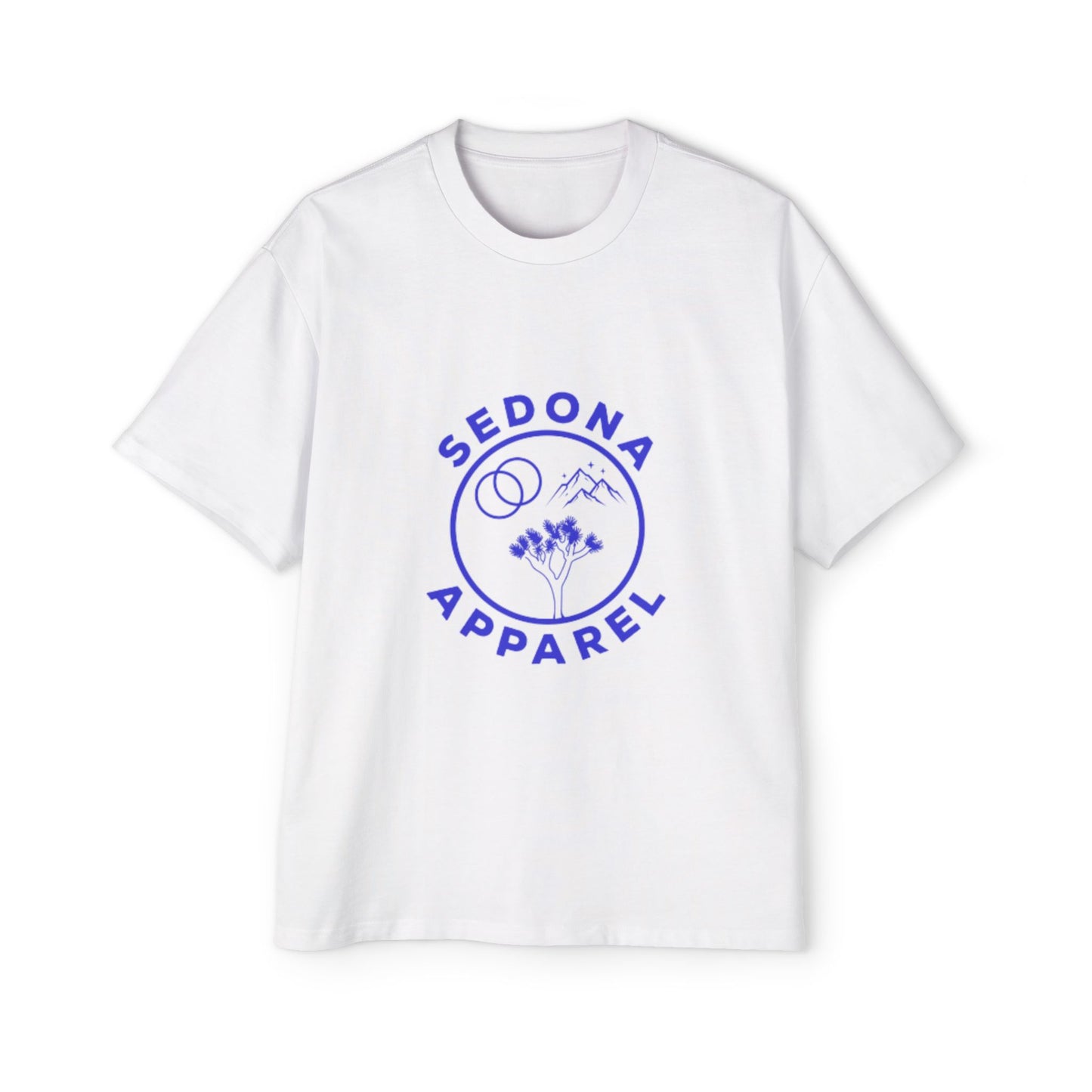 Men's Heavy Oversized Tee with Sedona Apparel Design