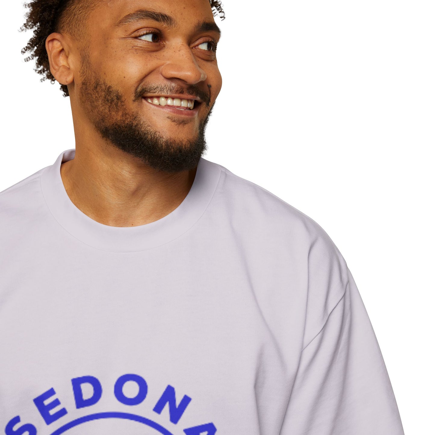 Men's Heavy Oversized Tee with Sedona Apparel Design