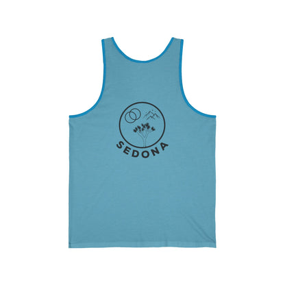 Sedona Unisex Jersey Tank Sedona back