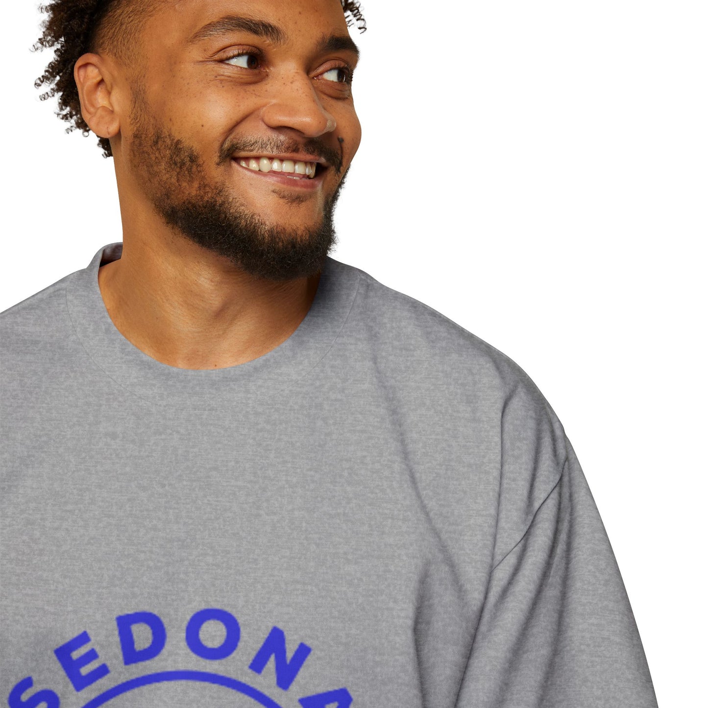 Men's Heavy Oversized Tee with Sedona Apparel Design