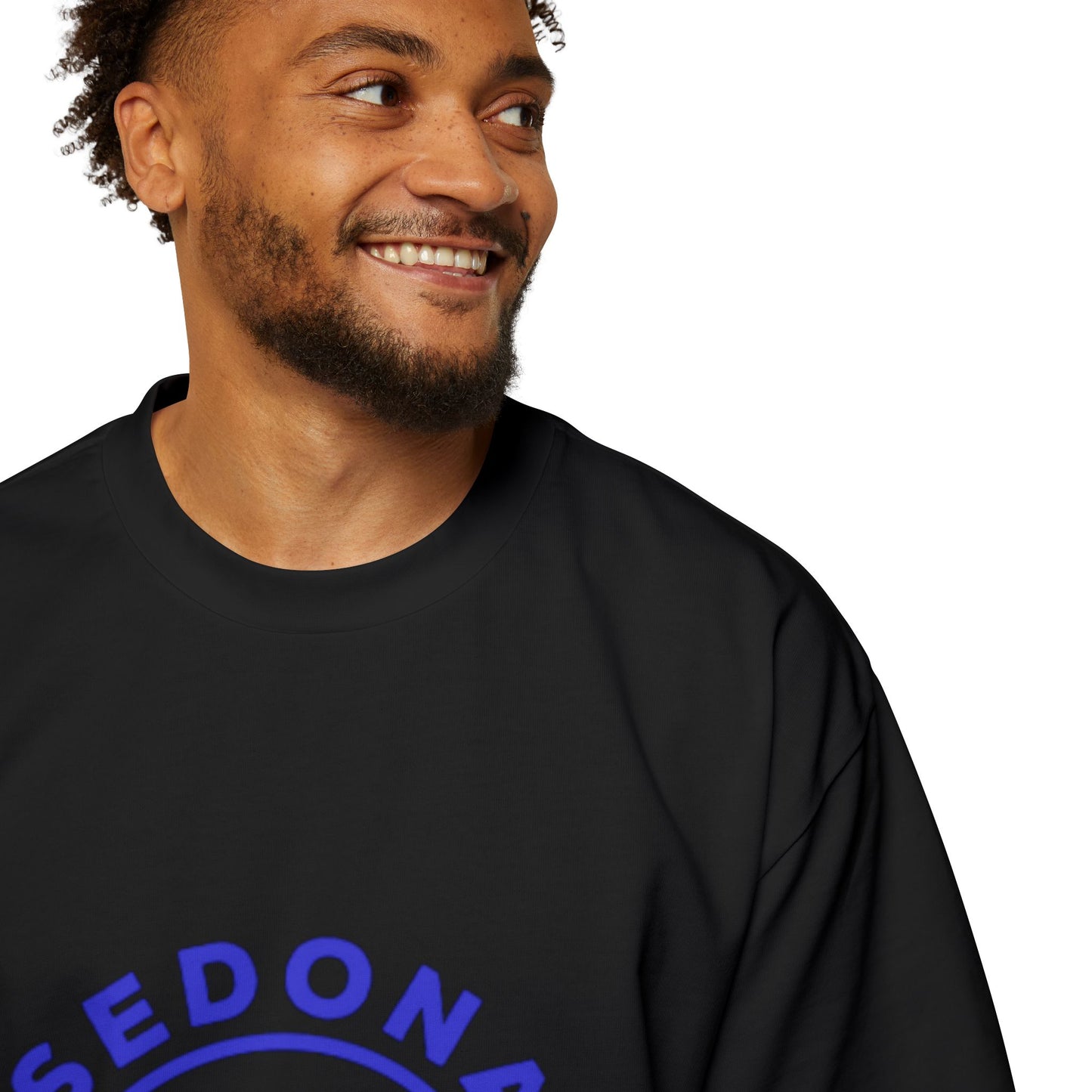 Men's Heavy Oversized Tee with Sedona Apparel Design