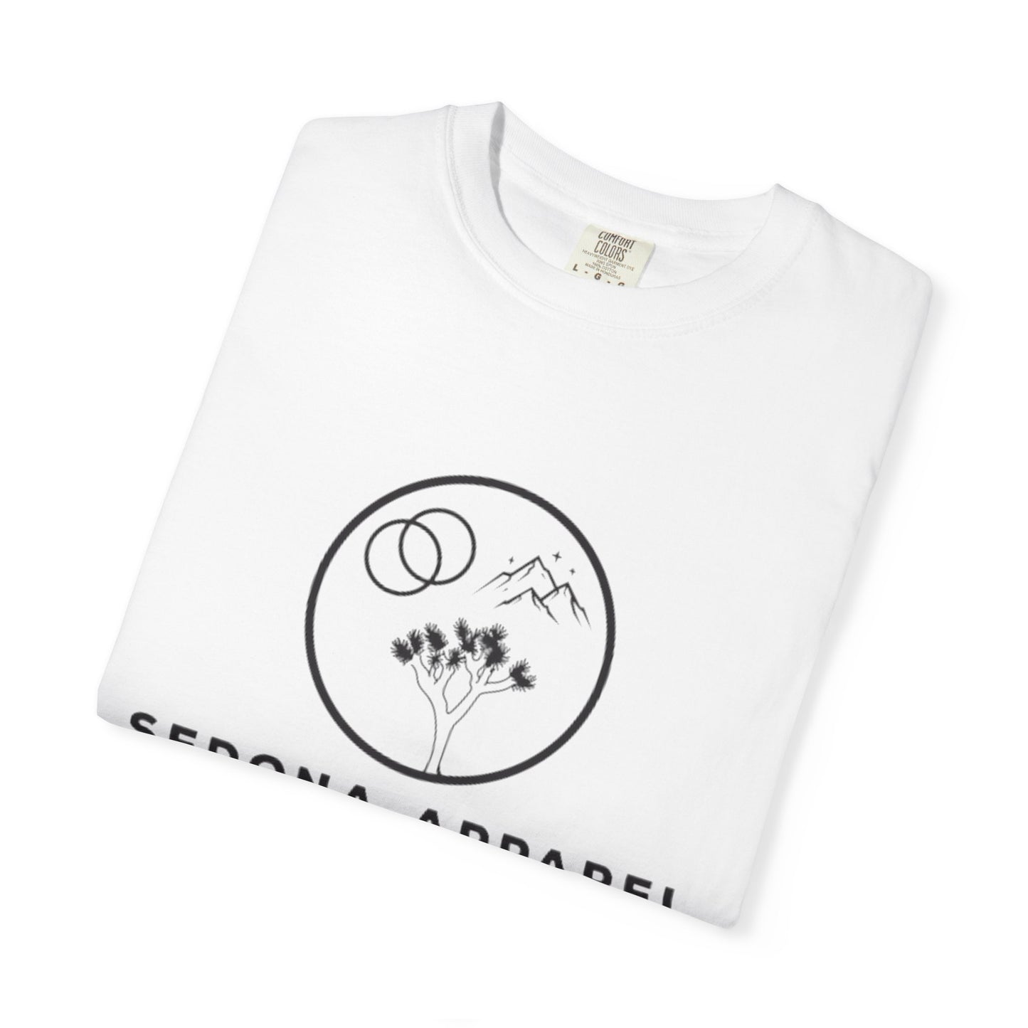 Unisex Garment-Dyed T-Shirt with Sedona Apparel Design